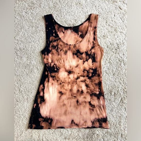 LOFT Tops - Womens Tank Top Size XS Sleeveless Ann Taylor Loft Shirt, Summer Tie-Dye Hippie